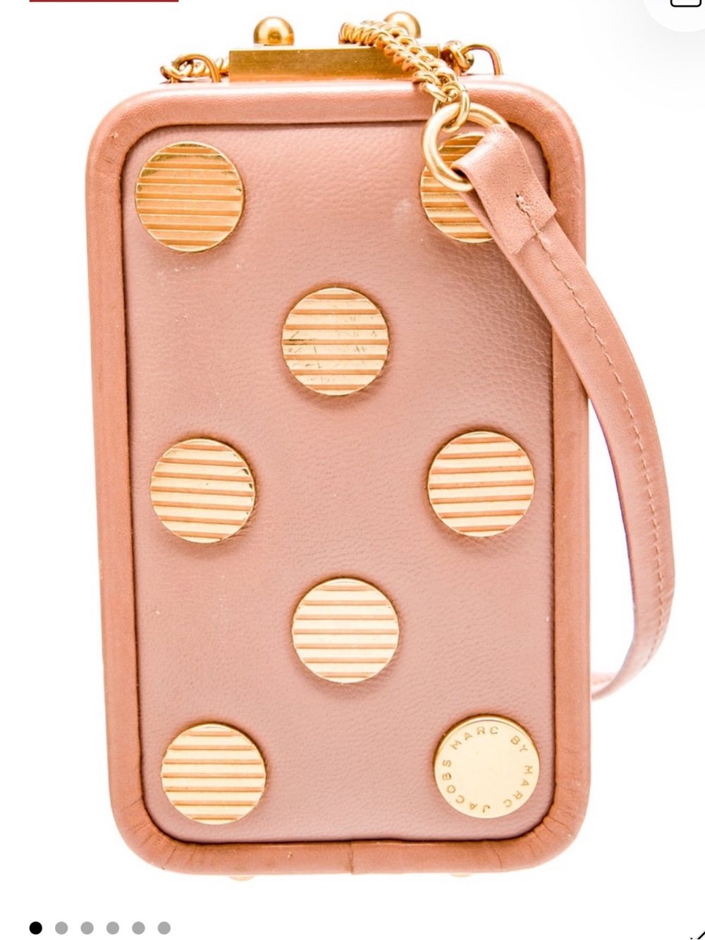 Marc Jacobs Studded Leather Crossbody Bag